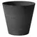 Artstone 10" Round Napa Planter Black