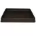 Tusco 15" Square Saucer Planter Tray Espresso