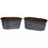 WSP Tubs Oval Set Of 2 Distressed Blue