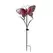 Moonrays Solar Metal/Glass Butterfly Red