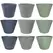 MCarr 108pc Garden Theme Planter Pallet Mixed Colors
