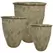 MCarr 6pc Large Rim Planter Pallet Full Volcanic Brown