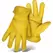 BOSS Medium Yellow Deerskin Leather Driver