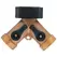 Orbit 2-Way Shut-Off Hose Y Adapter Brass