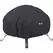 Classic Accessories 36" Round Full Cover Fire Pit Cover Black