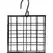 Natures Way Metal Suet Cage Bird Feeder 1 Cake Black