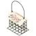 Natures Way Metal Suet Cage Bird Feeder 1 Cake Decorative