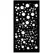 Outdeco 6'x3' Metal Panel Galaxy Black