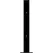 Outdeco 18" Wall Topper Post Black