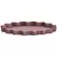 Bloem 6" Wave Deco Saucer Dusty Rose