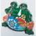 Talavera 17" Frog Round Statue