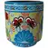 Talavera 9.5" Bella Especial Tall Cylinder Lite Blue