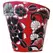 Talavera 8" Flower Pot Black/White/Red