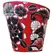 Talavera 10" Flower Pot Black/White/Red