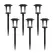 Moonrays Solar Crackle Glass Stake