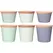 MCarr 105pc Planter Pallet Unglaze Rim Mixed Colors