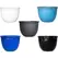 MCarr 45pc Ribbed Planter Pallet Mix Colors
