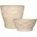 MCarr 32pc Scallop Planter Pallet Yellow Cream