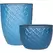 MCarr 32pc Zig Zag Planter Pallet Ultra Marine