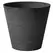 Artstone 12" Round Napa Planter Black