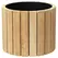 Panacea 9"Hx10.25" Cedar Planter w/ Plastic Liner