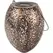 E-V Rose Silhouette Bronze Solar Lantern