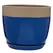 Southern Patio 12" Ana Planter Navy Finish