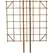 Kelmar 60" Square Espalier Redwood Trellis