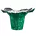 8" POT COVER EVERGREEN LUSTER (150/CS) SILVER INSIDE