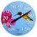 Headwind 12.5" EZ Read Dial Thermometer Hummingbird