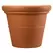 HC 17" Terrazzo Round Planter w/ Heavy Rim Terra Cotta Akro Mils