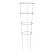 Panacea 42" 3 Leg 4 Ring Galvanized Tomato Cage