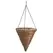 Panacea 12" Rope & Fern Cone Hanging Basket