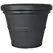 Tusco 13.5" Rolled Rim Planter Black