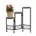 Deer Park 3 Step Folding Plant Stand Black