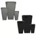 MCarr 15pc Tall Smooth Taper Pallet Mix Colors
