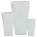 MCarr 15PC Tall Smooth Taper Plt White