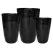 MCarr 12pc Tall Round Planter Pallet Glossy Black