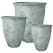 MCarr 6pc Tall Large Rim Round Planter Pallet Full Volcanic Yellow Green