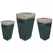 MCarr 15pc Tall Smooth Planter Pallet Volcanic Falling Green