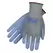 SWI Cool Mud Glove Glacier Blue Large Breathable Aloe Nitrile