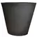 Tusco 13" Cosmo Round Planter Black
