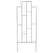 AGW UrbanGarden Contemporary Trellis Slate