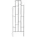 AGW UrbanGarden Contemporary Tall Trellis Matte Black