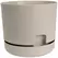 DCN 6" Oasis Self Watering Planter Mocha