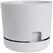 DCN 10" Oasis Self Watering Planter Light Grey