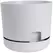 DCN 12" Oasis Self Watering Planter Light Grey