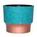 HC 7" Sprite Succulent Pot Faux Turquoise