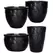 MCarr 26pc Bold Floral Planter Pallet Glossy Black