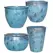 MCarr 26pc Bold Floral Planter Pallet Ultra Marine